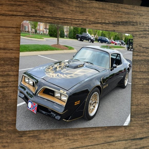 1977 Firebird Smokey and‎ the Bandit Burt Reynolds Car Mouse Pad